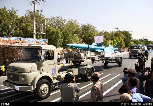 رژه بزرگ نیروهای مسلح بمناسبت هفته دفاع مقدس - استانها (عکس) 33