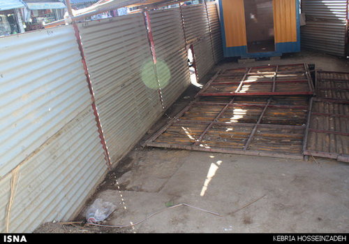 کارگاه کاوش باستانشناسی در خیابان مولوی