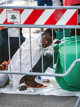 بیش از 600 پناهجوی آفریقایی تبار پس از رسیدن به ایتالیا