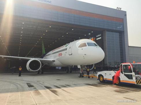 هواپیمای سی 919 اولین هواپیمای مسافربری ساخت چین

