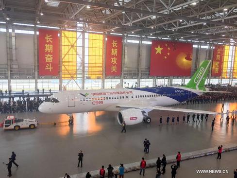 هواپیمای سی 919 اولین هواپیمای مسافربری ساخت چین