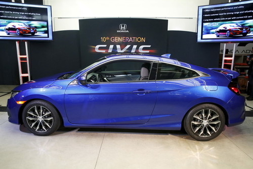 خودروی هوندا سیویک کوپه که قرار است در سال 2016 وارد بازار شود