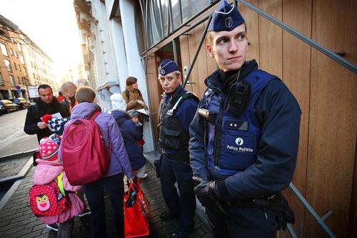 ادامه تدابیر امنیتی ویژه در شهر بروکسل بلژیک