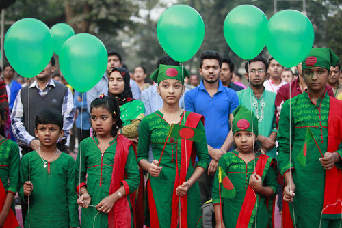 جشن ملی روز پیروزی در شهر داکا بنگلادش