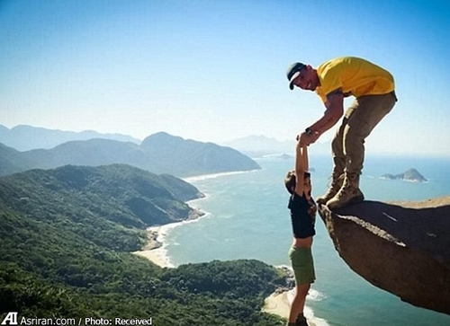 انتشار تصاویر دیگر از محلی که فاصله آن با زمین تنها اندکی بیش از یک متر است