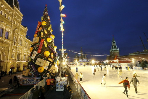 در میدان سرخ - مسکو - روسیه