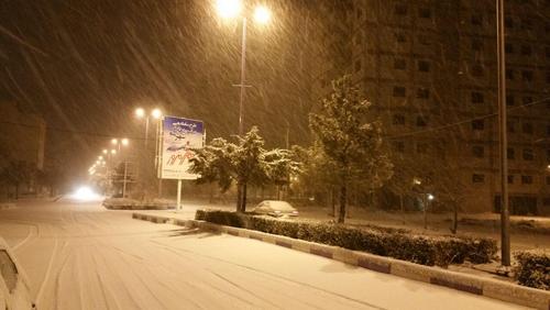 سومین برف خوی- استان آذربایجان غربی - توحید تیمورنژاد