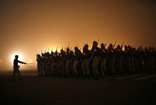 پلیس در روز استقلال هند