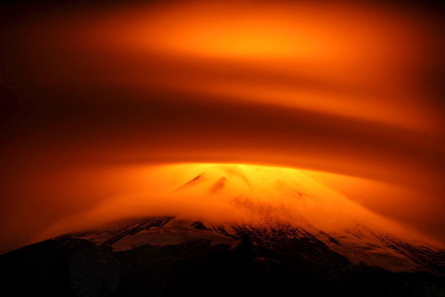 آتشفشان در شیلی در شیلی