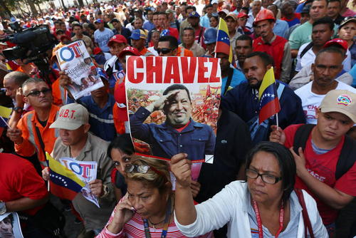 مراسم گرامی داشت هوگو چاوز رییس جمهور فقید ونزوئلا – کاراکاس
