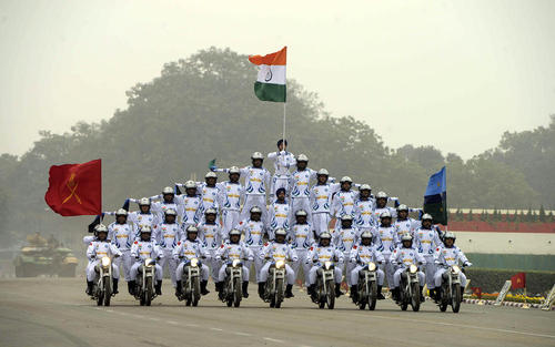 رژه سالانه روز ارتش در شهر دهلی نو هند