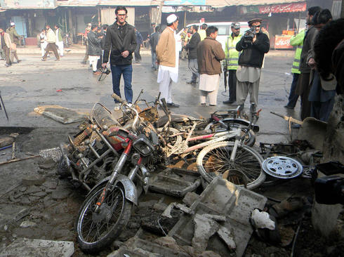 انفجار تروریستی در پیشاور پاکستان
