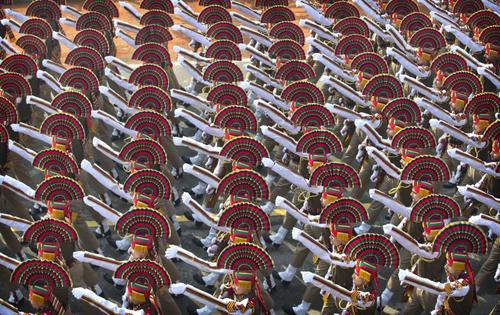 رژه نیروهای مسلح هند در روز جمهوری - دهلی نو