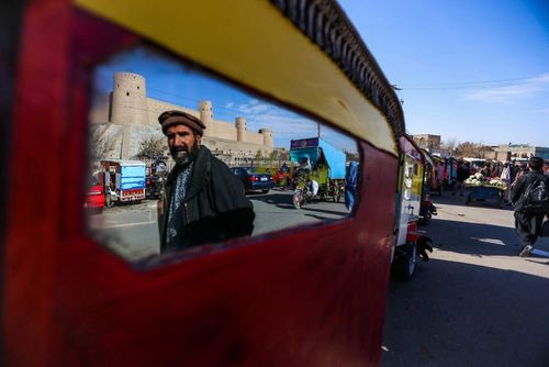 ریکشا- سه چرخه های مسافربر- در هرات افغانستان