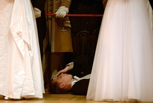 غش کردن در آیین رسمی گشایش ارکستر سمفونیک وین