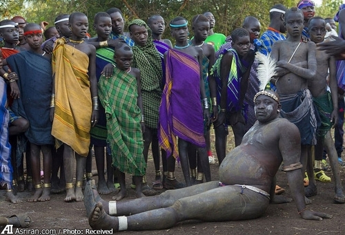 مسابقه انتخاب چاق ترین مرد در قبیله بودی در اتیوپی