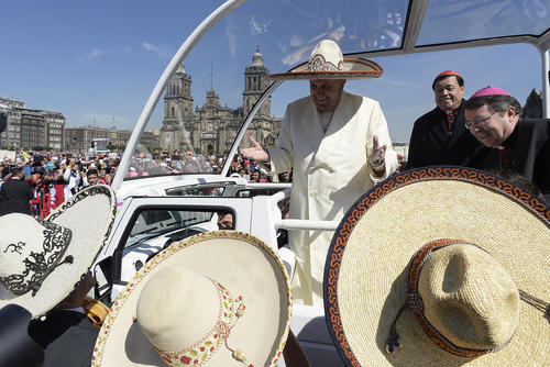 سفر 5 روزه پاپ فرانسیس به مکزیک