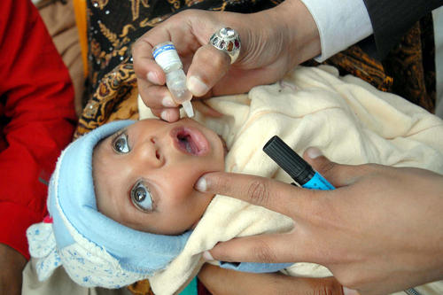 واکسیناسیون فلج اطفال در پاکستان