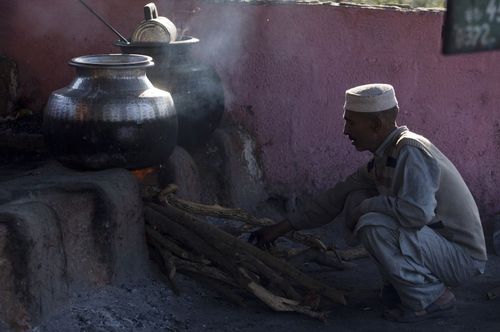 آشپزخانه یک زیارتگاه در اسلام آباد پاکستان