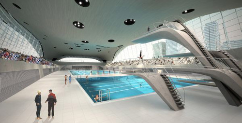 مرکز ورزشهای آبی لندن برای المپیک تابستانی 2012