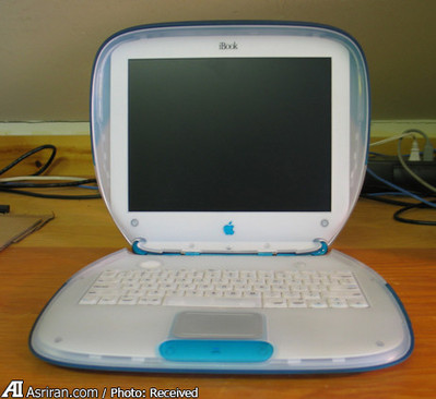 اولین دستگاه ibook مجهز به سیستم وای فای- 1999