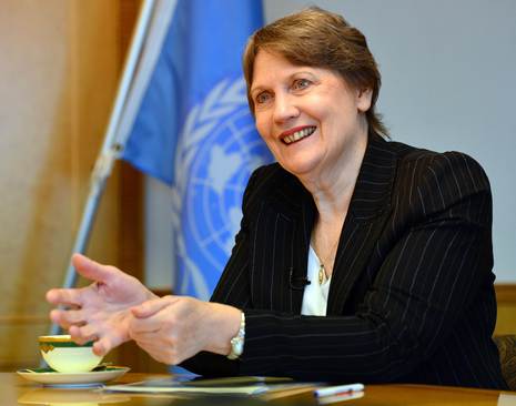 هلن کلارک مدیر برنامه توسعه سازمان ملل متحد 