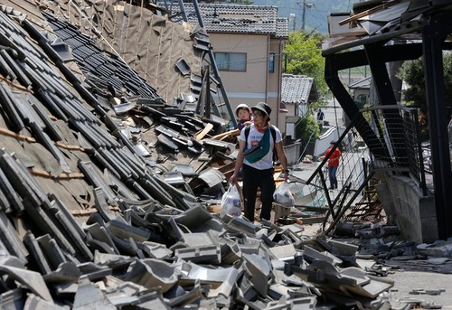 خسارت زلزله در ژاپن