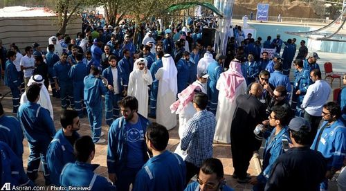 اعتصاب به شیوه کویتی ها (+عکس)