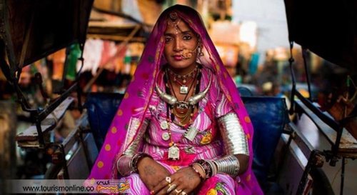 زنی در جوداپور هند