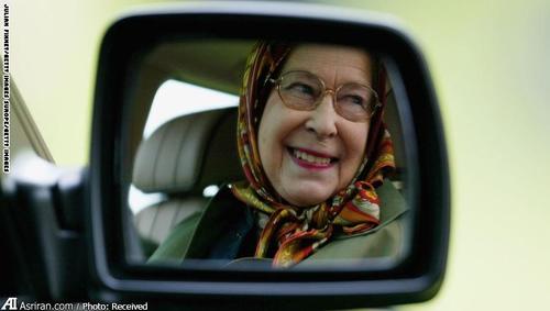 عشق ملکه بریتانیا به خودروی لندرور (+عکس)