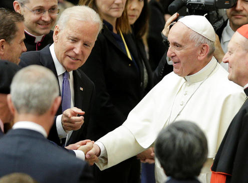 سفر جو بایدن معاون رییس جمهوری آمریکا به واتیکان و دیدار با پاپ