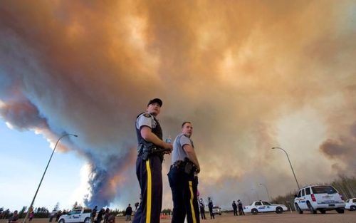 آتش سوزی جنگل ها در ایالت آلبرتا کانادا
