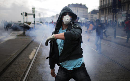 ادامه اعتراضات به اصلاح قانون کار فرانسه – شهر نانت