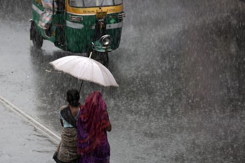 بارش شدید باران – کلکته هند
