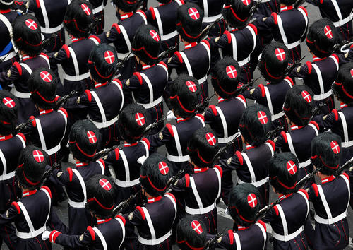 رژه روز جمهوری در شهر رم ایتالیا