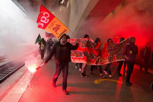  اعتصاب کارکنان راه آهن فرانسه – پاریس