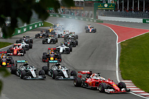 مسابقات اتومبیلرانی جایزه بزرگ فرمول یک در مونترال کانادا