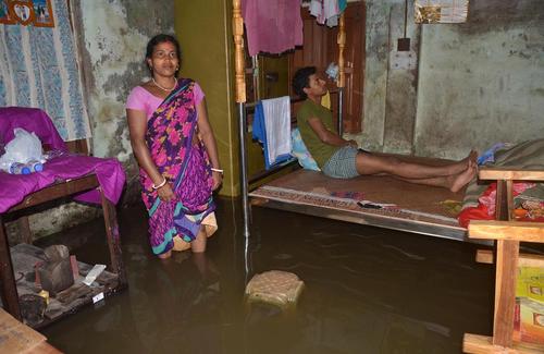 سیلاب در دیامپور هند