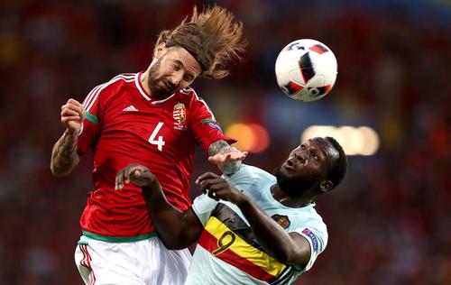 بازی دو تیم فوتبال مجارستان و بلژیک در چارچوب یورو 2016- فرانسه