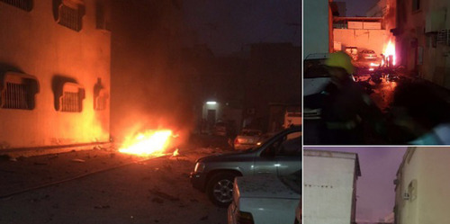 انفجار انتحاری در نزدیکی یک مسجد در شهر شیعه نشین قطیف عربستان سعودی