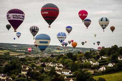 جشنواره بالن در بریستول انگلیس