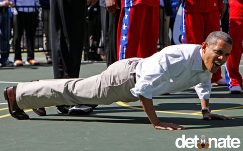 اوبامای رییس جمهور در جاشیه یک مراسم سنتی سالانه در کاخ سفید