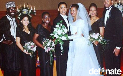 مراسم عروسی اوباما در آمریکا - 1992