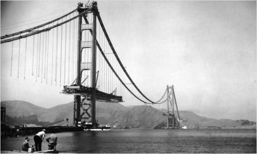 پل گلدن گیت سانفرانسیسکو - آمریکا- 1933- 1937