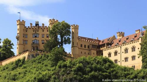 قصر زیبا عکس قلعه زیبا عکس آلمان سفر به آلمان توریستی آلمان اخبار آلمان Hohenzollern