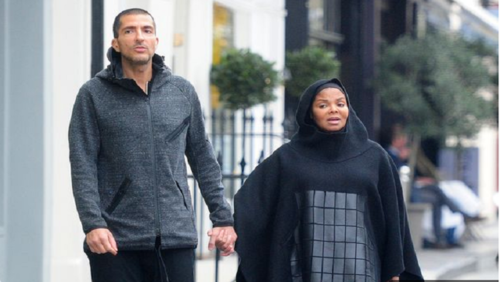 ژانت جکسون خواهر مایکل جکسون به همراه همسر میلیاردر قطری اش در خیابان های لندن/ اولین عکس ها از ژانت جکسون با حجاب اسلامی