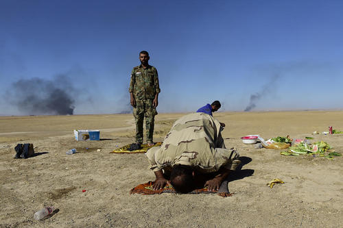 جبهه نبرد با داعش در تلعفر عراق