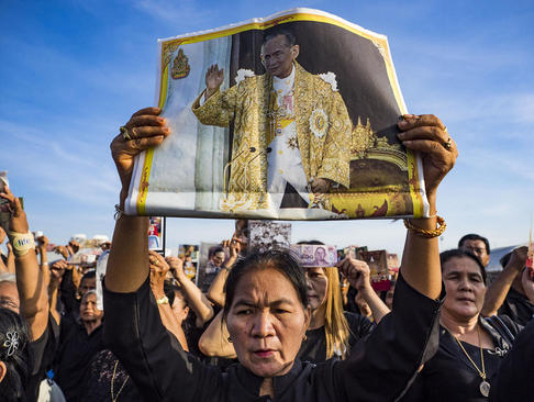 مراسم رسمی تشییع پادشاه فقید تایلند – بانکوک