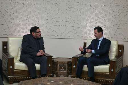 شمخاني يلتقي بشار الأسد في دمشق