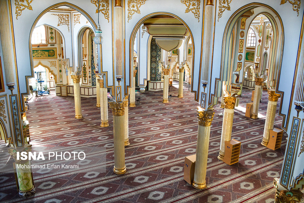 مسجد الشافعي في مدينة كرمانشاه (صور)